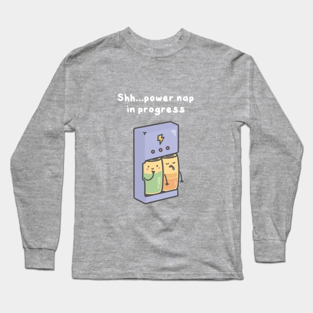 Power nap Long Sleeve T-Shirt by pbanddoodles